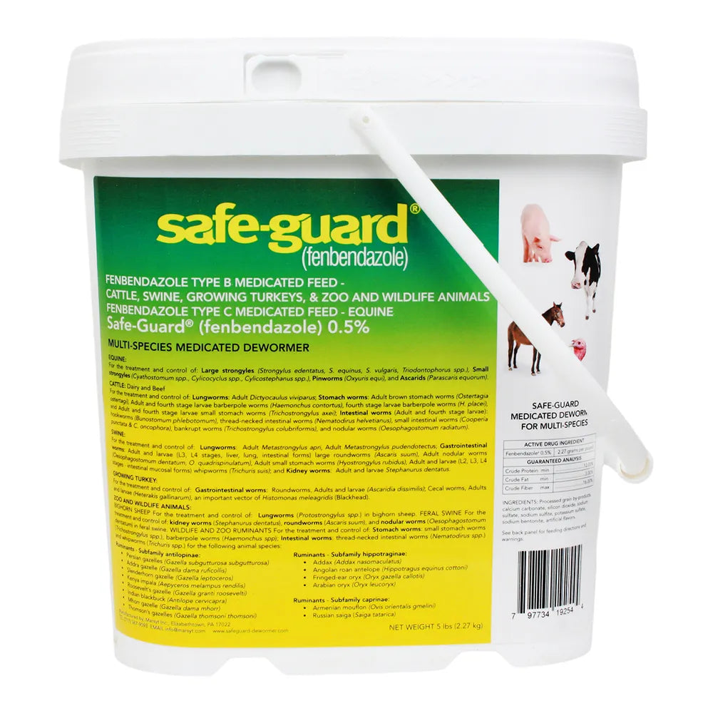 Safe-Guard 0.5% Multi-Species Dewormer Pellets