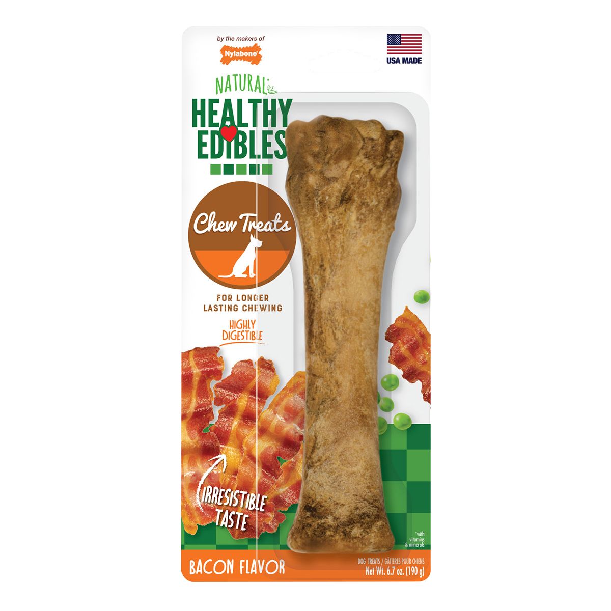 Healthy Edibles Bacon Chew